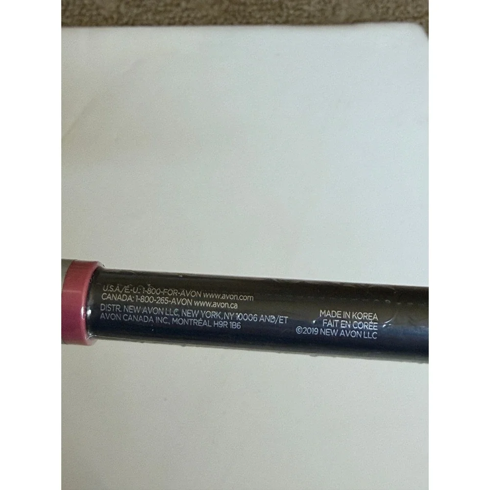 Avon x The‎ Face Shop Flat Velvet Lipstick Fluffy Pink Nuage Rose Matte 0.05oz